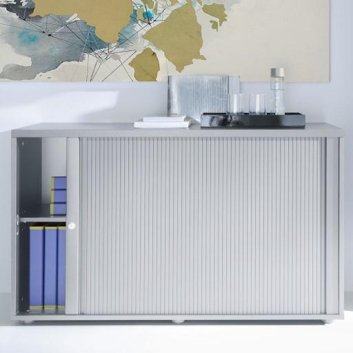 Armoires basses à rideaux STANDARD MDD - Accessibilité et configurations variées_0