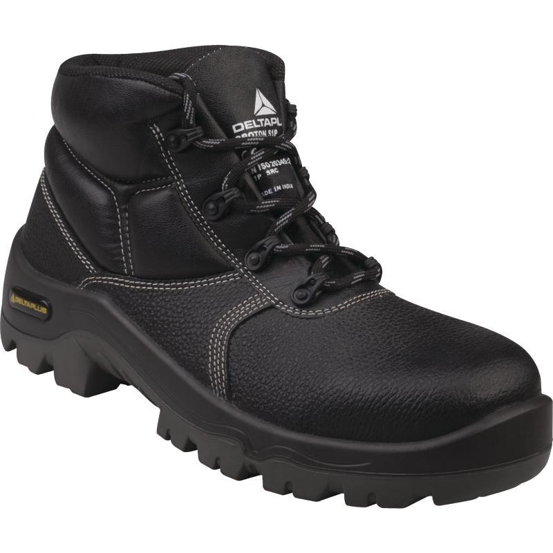 Chaussures de sécurité montantes - cuir croupon pigmenté - Protons1P - semelle PU bi-densité amagnétique_0