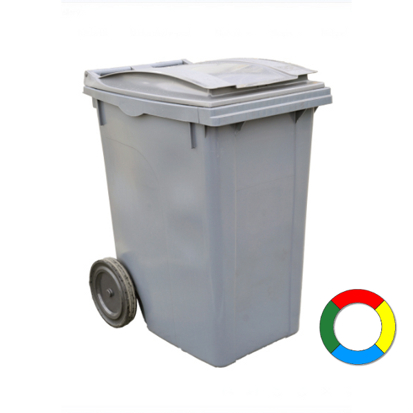 Conteneur poubelle - 360 litres Jaune_0