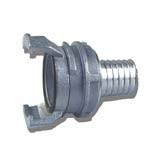 Demi-raccord symétrique avec verrou - DN 40 mm - Embout annelé Ø 30 mm - Alu_0