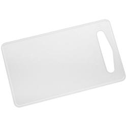 Planche à découper en plastique 24 x 14 cm Fackelmann - blanc plastique 4008033390057_0