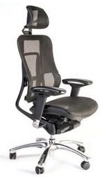 Fauteuil technique D.Vader - Confort optimal avec appui-tête pivotant et accoudoirs réglables_0
