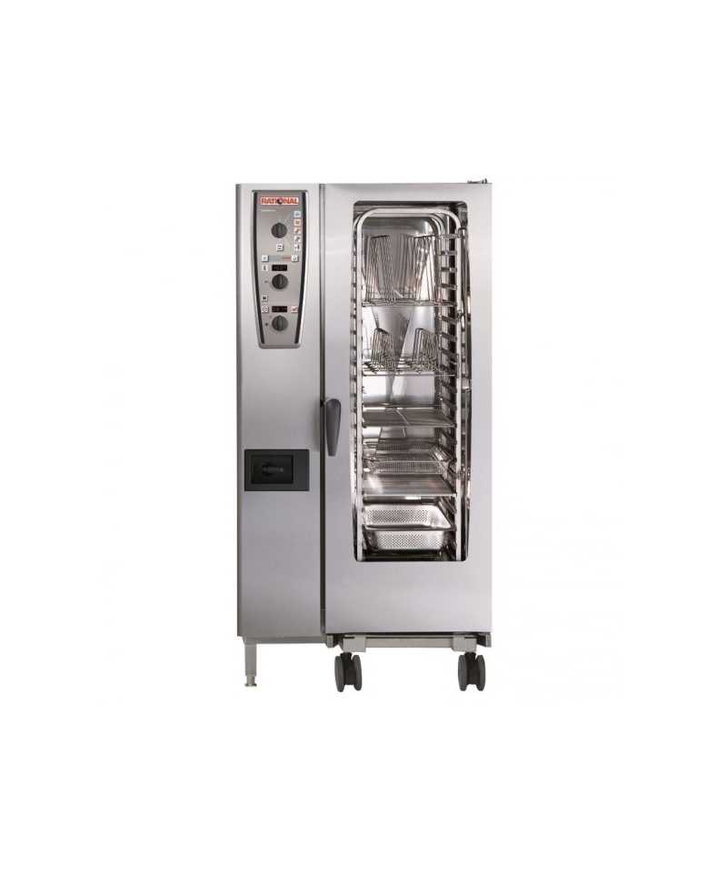 Four mixte 20gn 1/1 électrique ou gaz - rational combimaster plus type 201_0