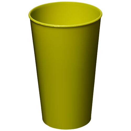 Gobelet en plastique Arena 375 ml - Paroi simple - Réutilisable - Fabriqué au Royaume-Uni_0