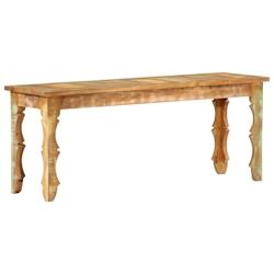 Helloshop26 - Banc banquette 110 x 35 x 45 cm bois de récupération massif 02_0011014 - 3000604747766_0