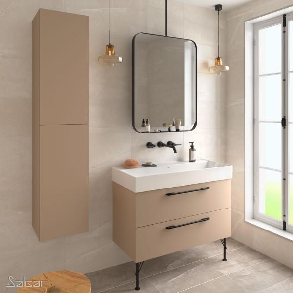 Salgar Fussion Line - Meuble salle de bain 2/3 tiroirs & vasque