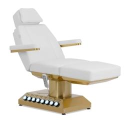 Physa - Physa Physa Marsala White Table de Massage électrique - 200 kg - Blanc/doré - chauffante - 4 Moteurs Table de Massage électrique - 40628592_0