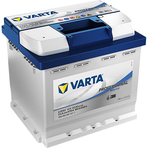 Professional starter - batterie de démarrage - varta - capacité: capacité: 95 ah à120 ah_0
