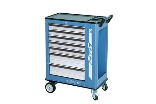 Servante d'atelier avec 7 tiroirs - Gedore - Châssis robuste, capacité de 330 kg, dimensions H965xL720xP395 mm_0