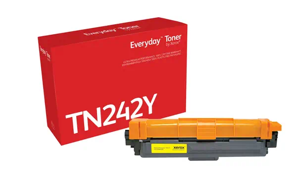 Toner Jaune Everyday¢ de Xerox compatible avec Brother TN242Y, Capacité standard_0