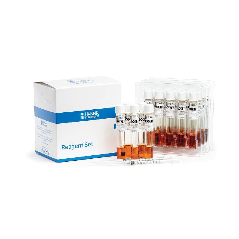 Tubes DCO - 0 à 1500 mg/L - Sans mercure - Lot de 25 tubes - HI93754E-25_0