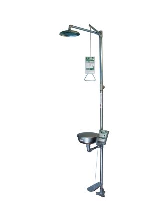 6010ful - Douches de sécurité Epitecnica - acier inoxydable - diamètre 220mm et lave-yeux intégré_0