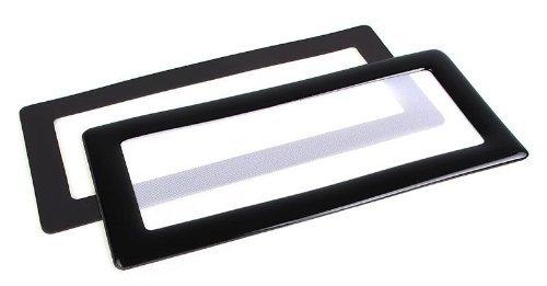 DEMCIFLEX - FILTRE À POUSSIÈRE POUR VENTILATEUR - 2 X 40 MM - NOIR/BLA_0