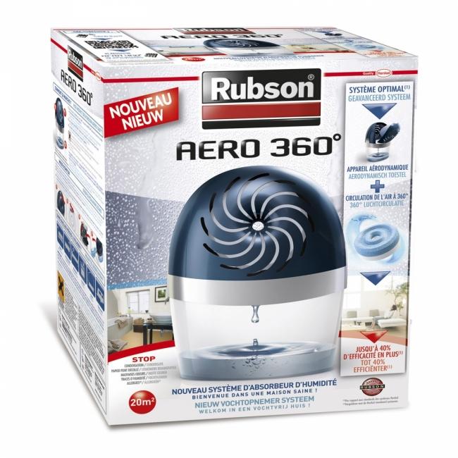 ABSORBEUR D'HUMIDITÉ AÉRO 360° 20M² DE RUBSON