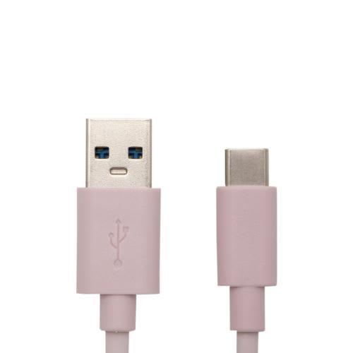 Apm câble usb type-c rose 1m 600403_0