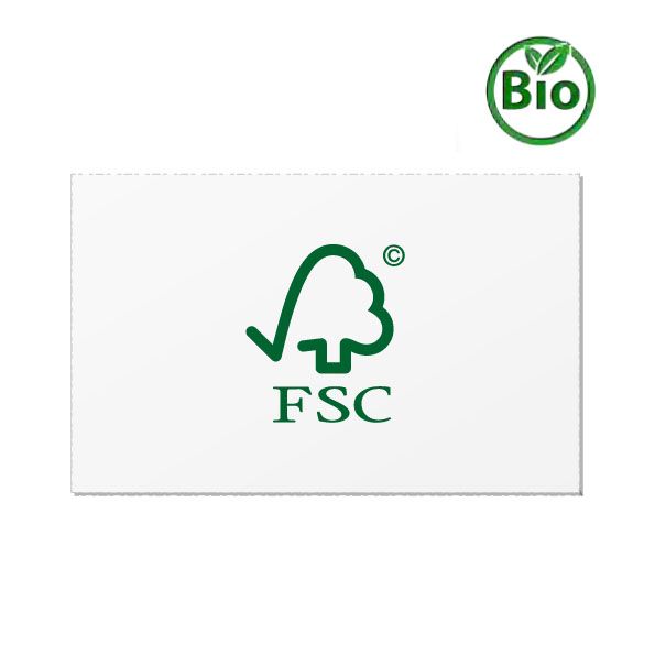Badge cartonné ECOLabel FSC, personnalisable avec votre logo_0