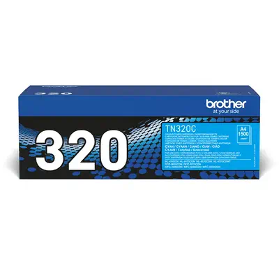 BROTHER TN-320 cartouche de toner cyan capacité standard_0