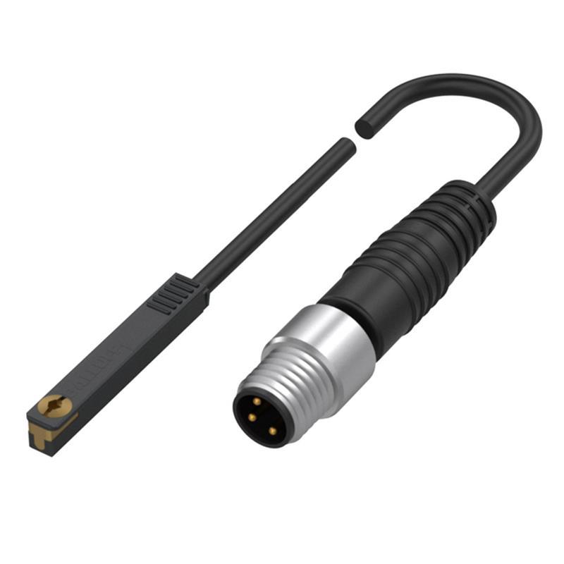 Capteur de proximité magnétique BMF002P - BMF 273K-PS-C-2A-SA2-S49-00,2 - Pour vérins à rainure en C, câble 0,2m avec connecteur mâle M8, IP67_0