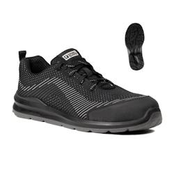 Coverguard - Baskets de sécurité basses noir gris MILERITE S1P Noir / Gris Taille 42 - 42 noir matière synthétique 5450564028159_0