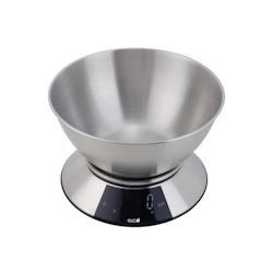 Eva balance de cuisine digitale en acier inoxydable 5 kg / 1 g - gris inox 033354_0