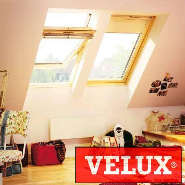 FENÊTRE DE TOIT STANDARD ROTATIVE VELUX® - INTÉRIEUR BOIS PIN MASSIF (GGL)