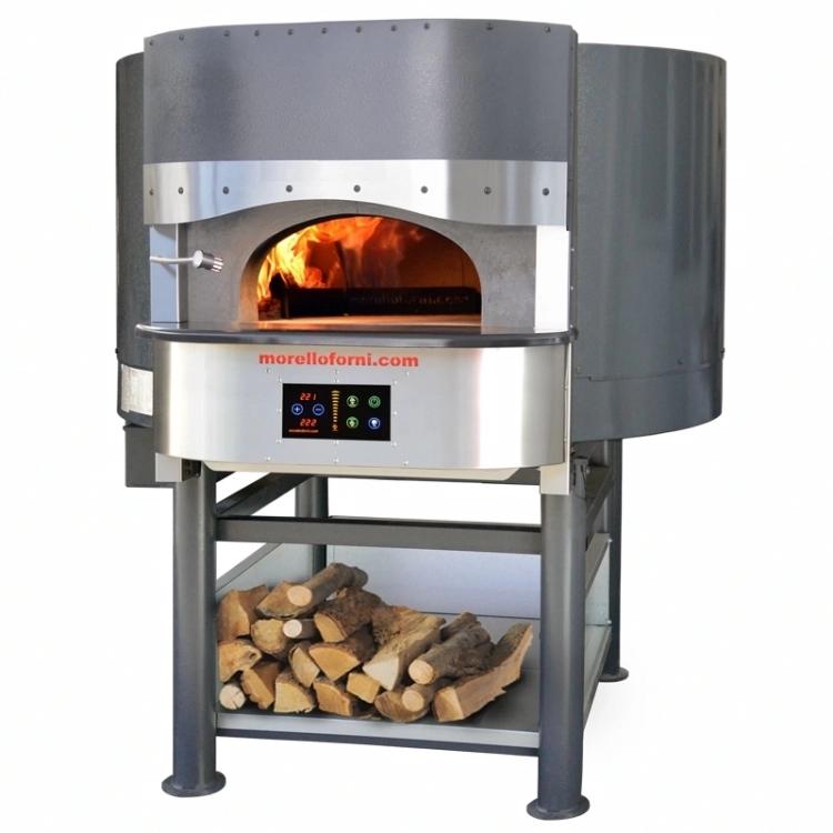 Fours à pizza traditionnels à gaz Morello Forni PG75 - écran tactile Inteltouch System, finitions variées_0