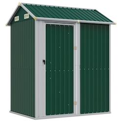Helloshop26 - Abri de jardin cabane cabanon maison de stockage remise extérieur hangar outils robuste 192 x 152,5 x 237 cm acier 02_0022360 - 3000208_0