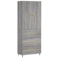 Helloshop26 - Buffet bahut commode armoire meuble de rangement organisateur cuisine salle de séjour salon haut sonoma 69,5 x 34 x 02_0035474 - 300021_0