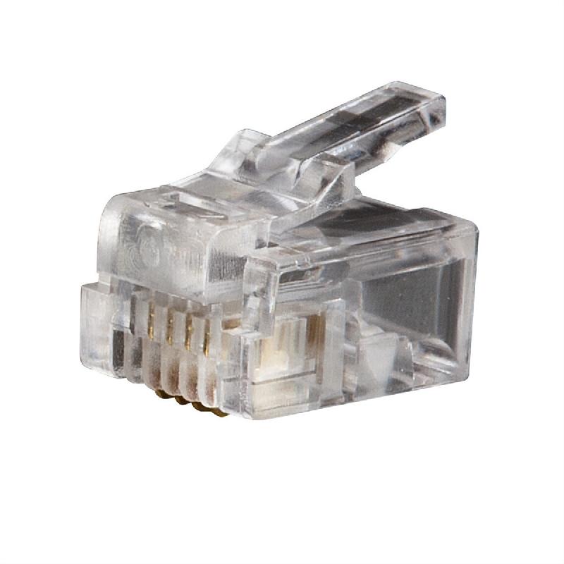 KLEIN TOOLS VDV826-600 Connecteur modulaire, RJ11, 6P4C, 25 unités_0