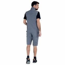 Lafont - Bermuda de travail polyester majoritaire IOLITE Gris Acier Taille L - L gris 3609705768016_0