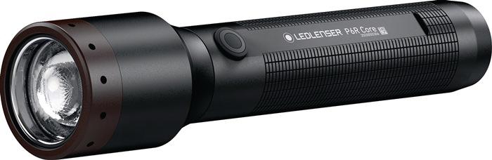 Lampe de poche à LED - LEDLENSER P6R Core - 15 à 900 lm - accu Li-Ion - portée 25 à 240 m - noir_0