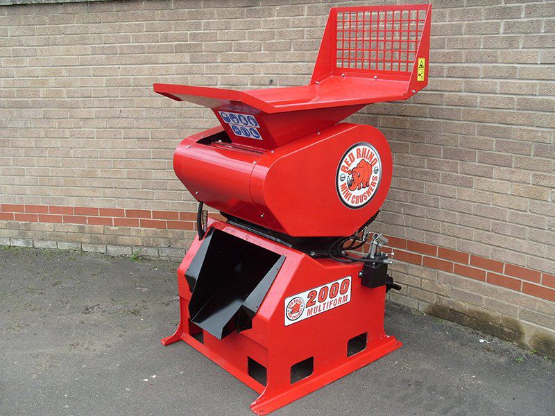 Mini Concasseurs Red Rhino 2000 Series - Entraînement Hydraulique/Électrique - Ouverture 400x170 mm_0