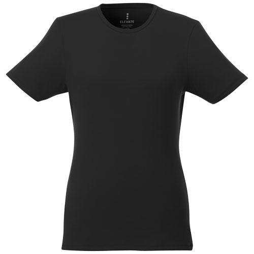 T-shirt bio manches courtes femme Balfour - col ras du cou et tissu extensible - 95% coton biologique, 200 g/m²_0