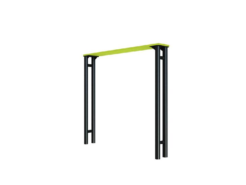 Table Irlandaise - équipement sportif en acier galvanisé thermolaqué pour parcours extérieurs_0