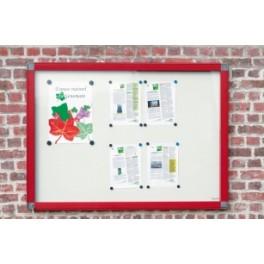 Vitrine murale Antares paysage - affichage extérieur - aluminium - 18 ou 24 feuilles A4_0