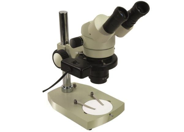 100097 - Loupe binoculaire Mestra - agrandissement 5x à 15x - lampe circulaire 8W_0