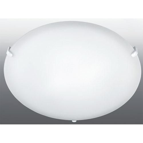 Applique fixe 60W 230V - Acier et verre sablé - Modèle Alva_0