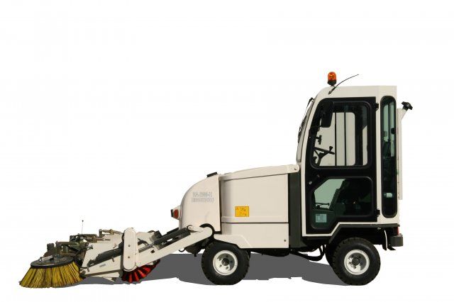 Ba-2000h - balayeuse mécanique de voirie - Piquersa - moteur Kubota 35 ch - largeur de balayage 2.100 mm_0