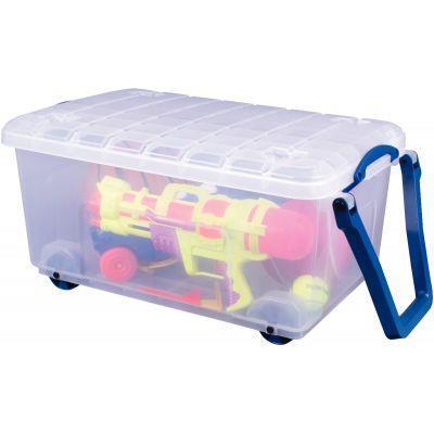 Bac de rangement avec couvercle 64L - Réf. 64MD-WHTR-C - Fabricant 2370_0