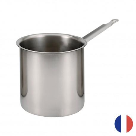 Bain-marie inox professionnel De Buyer - sans couvercle, queue stable et finition poli brillant_0
