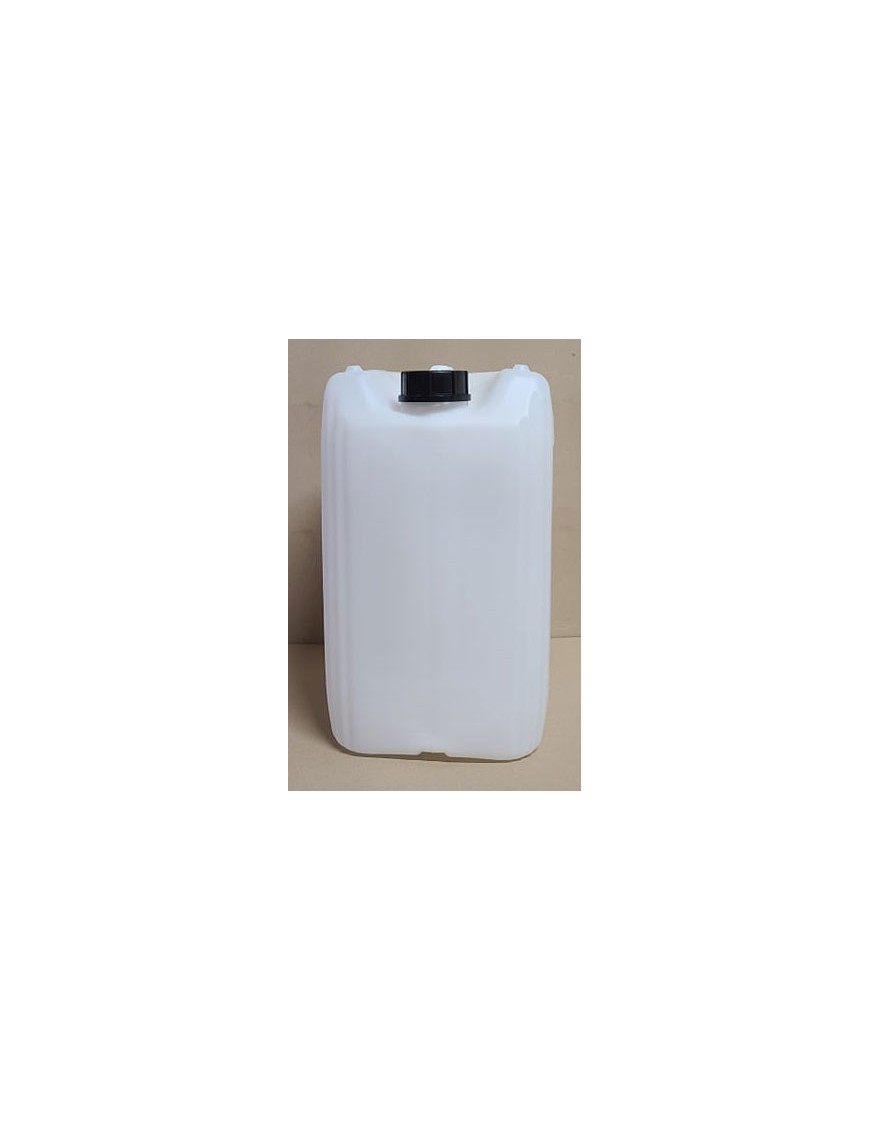 Bidon alimentaire de 20 litres - Gerbable - Bouchon inviolable noir homologué Y1.9_0