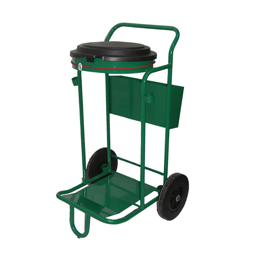 Chariot de voirie Garden Class - Eyrein-Industrie - Plateau support sac poubelle - Longueur : 700mm - Réf. A02924_0