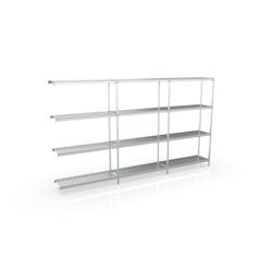 CORECO Rayonnage D Angle 4015X1370X500 4 Niveaux A515 - A515_0