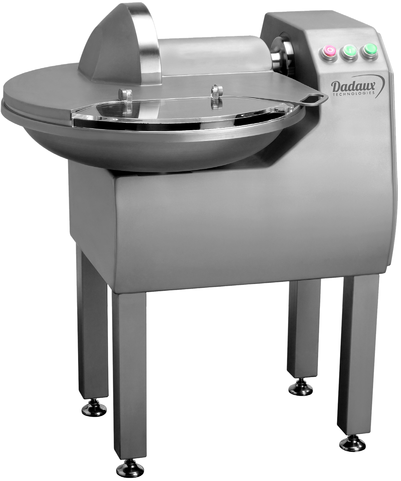 Cutter professionnel Titane 23 litres - Cuve inox épaisse et 6 couteaux_0