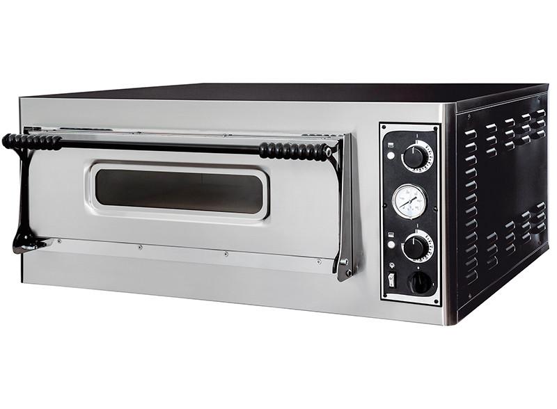 Four à pizza électrique Prismafood Basic XL - 6 pizzas Ø35 cm - plan de cuisson en pierre réfractaire - support non inclus_0