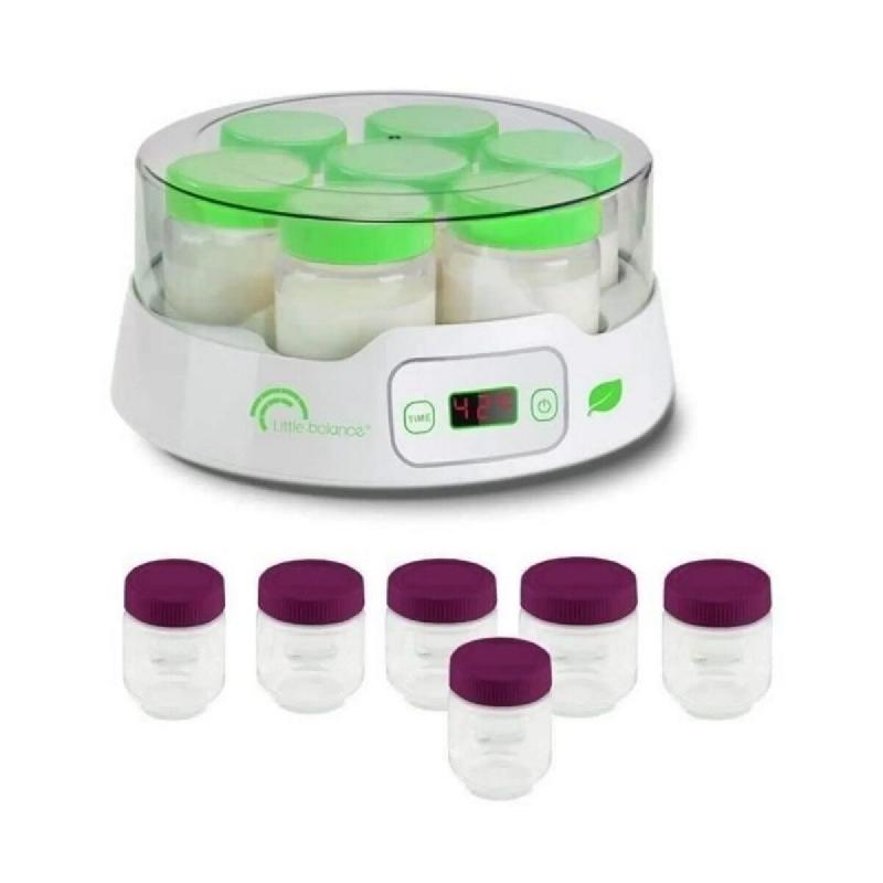 LITTLE BALANCE Yaourtière 7 Pots + Lot De 6 Pots Supplémentaires 12w 8487 - multicolore 3760240784876_0