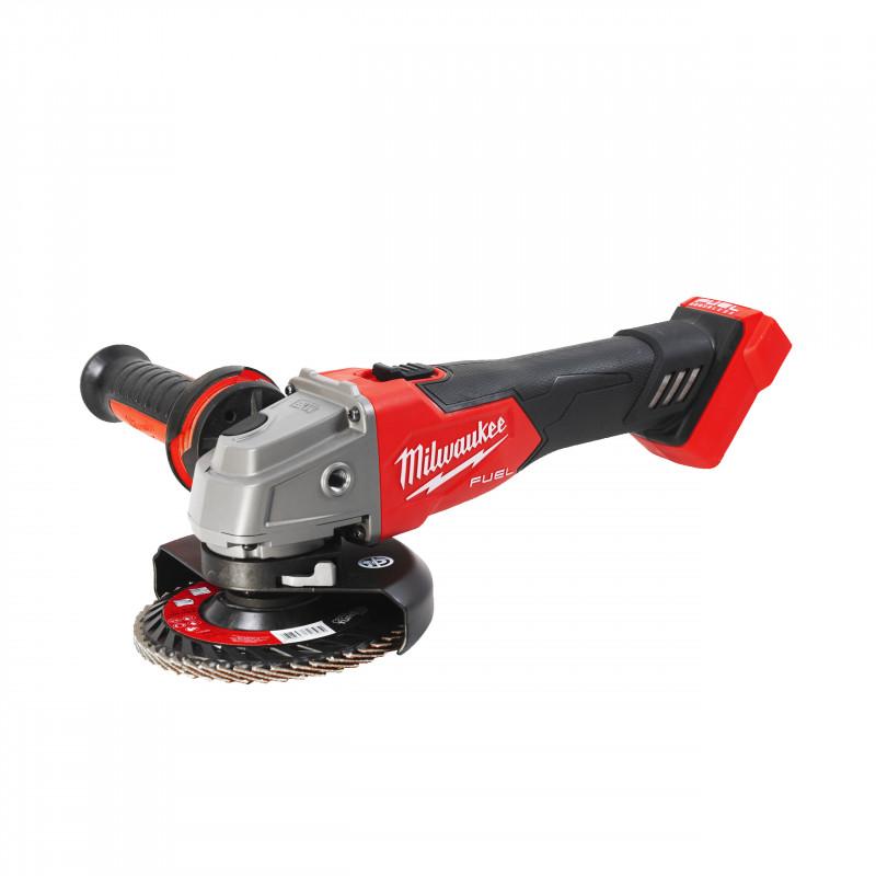 Meuleuse d'angle 115mm FUEL 18 volt, Interrupteur Coulissant, sans batterie M18 FSAG115X-0 Milwaukee | 4933478772_0