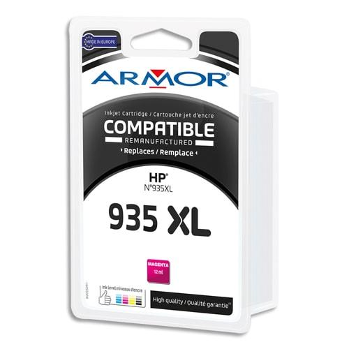 Armor cartouche compatible jet d'encre magenta hp 935xl b20592r1_0