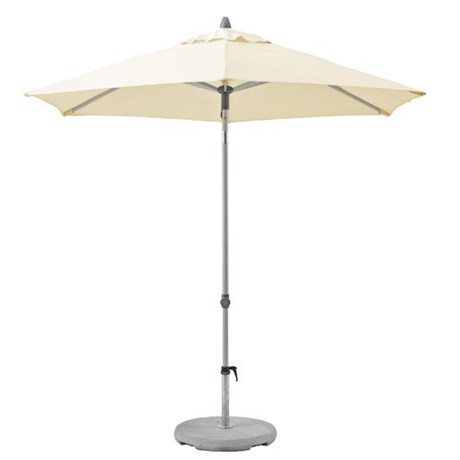 PARASOL CENTRÉ NEW PUSH-UP ÉCRU 250 X 150 CM