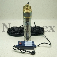 Pompe immergée série X73 - 4 pouces - moteur Tracer - débit nominal 2500 L/h - turbines laiton_0